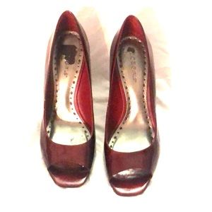 Red heels by BCBG size 9.5
